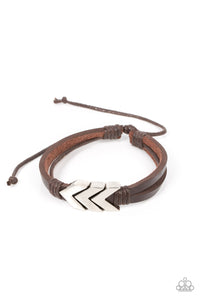 "New Release"Arrow Pharaoh Men's Brown Urban Bracelet