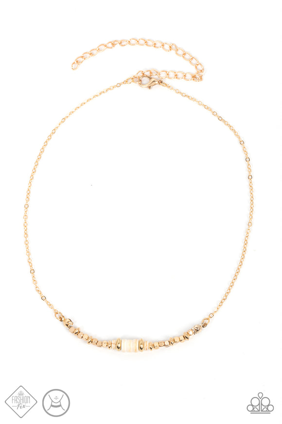 Retro Rejuvenation Gold Choker