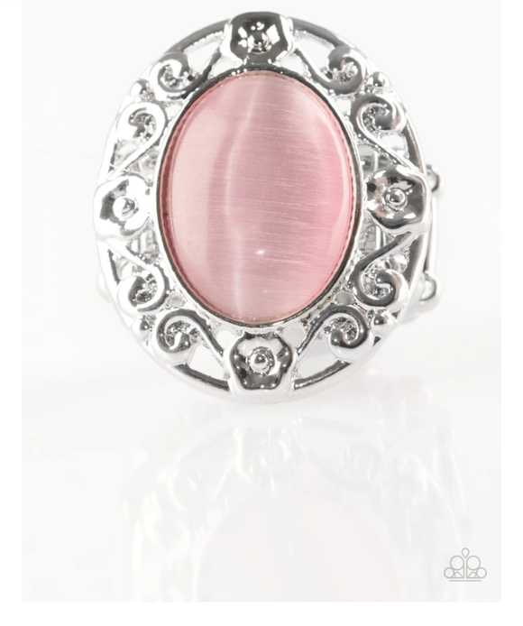 Moonlit Marigold Pink Ring