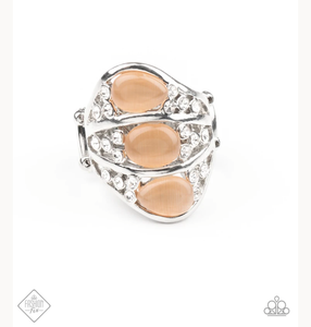 Underrated Shimmer Orange Ring