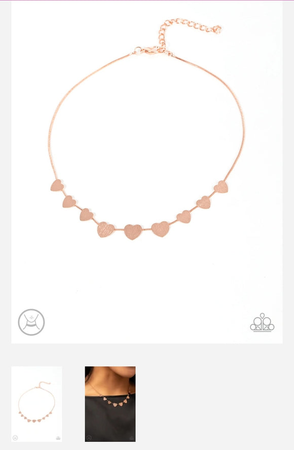 Dainty Desire Copper Choker