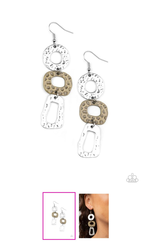 Prehistoric Prowl Multi Earrings