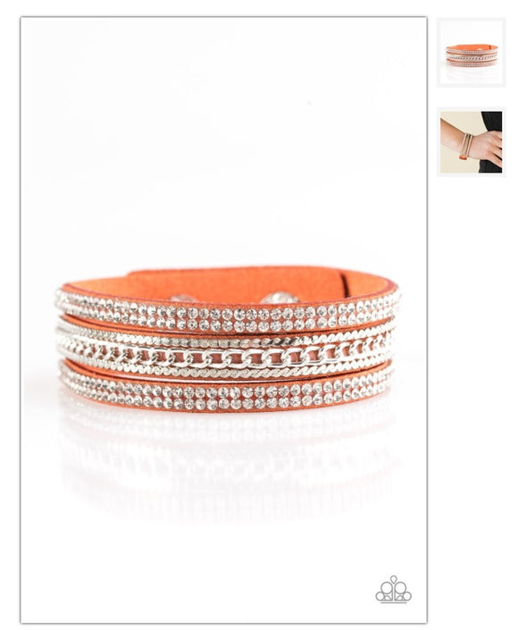 Unstoppable Urban Orange Bracelet