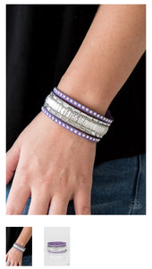 Rock Star Rocker Purple Bracelet