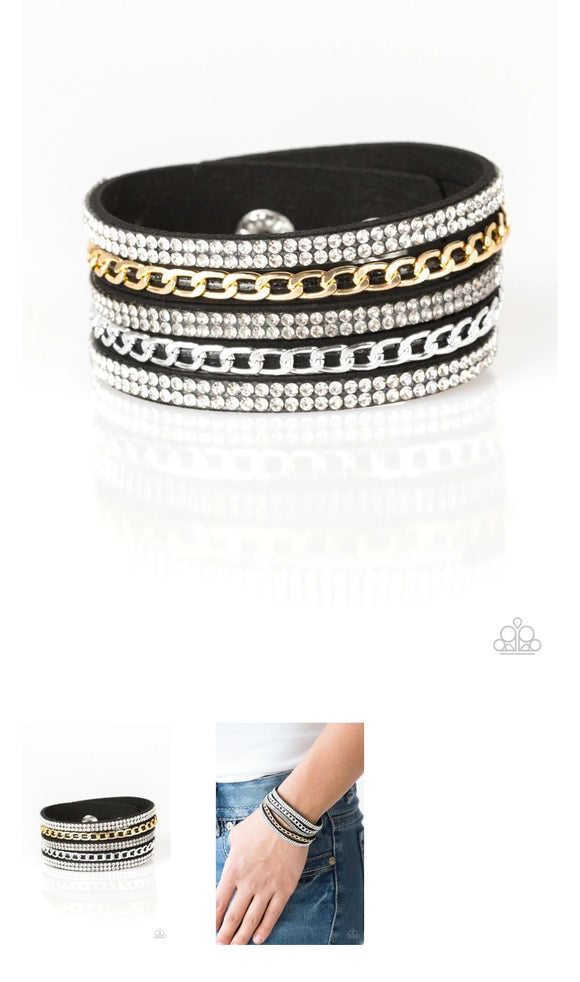 Fashion Fiend Black Urban Bracelet