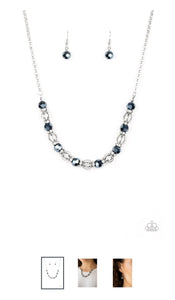 Metro Majestic Blue Necklace