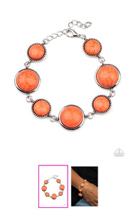 Turn Up The Terra Orange Bracelet