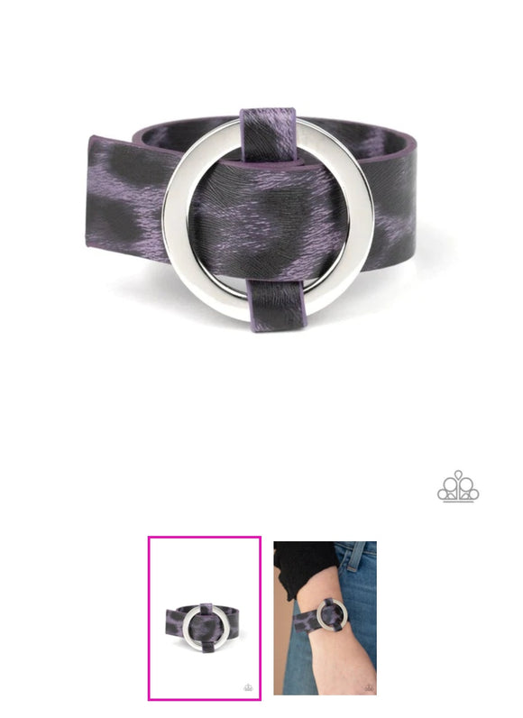 Jungle Cat Couture Purple Urban Bracelet