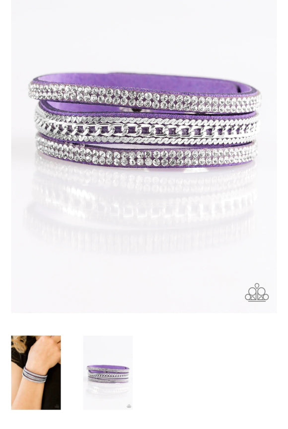 Unstoppable Purple Urban Bracelet