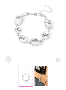 Cosmic Treasure Chest White Bracelet