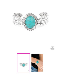 Western Wing Blue Bracelet