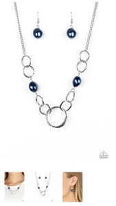 Lead Role Blue Necklace