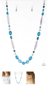 Quite Quintessence Blue Necklace