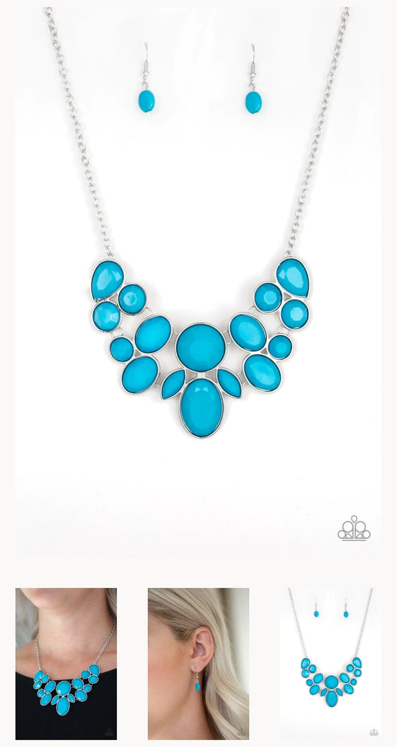 Demi-Diva Blue Necklace