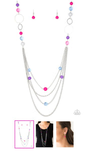 Bubbly Bright Multi Necklace