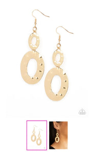 Bring on the Basics Gold Earrings