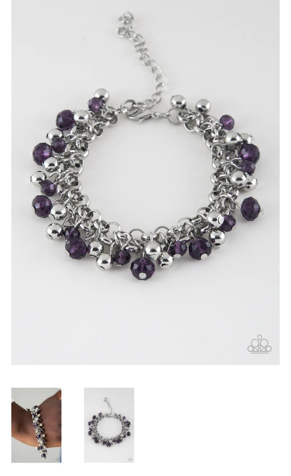 Just For The Fund Of It Purple Bracelet