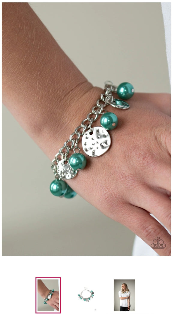 Sea In A New Light Green Bracelet