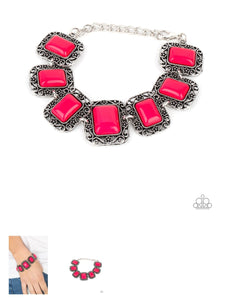 Retro Rodeo Pink Bracelet