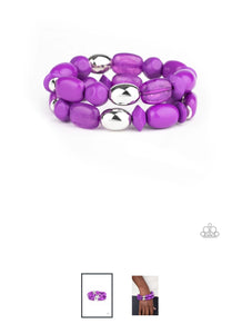 Fruity Flavor Purple Bracelet