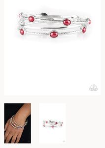 Bangle Belle Red Bracelet