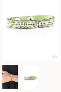 Babe Bling Green Urban Bracelet