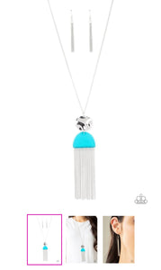 Color Me Neon Blue Necklace