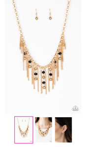 Ever Rebellious Gold Necklace