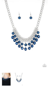 5th Avenue Fleek Blue Necklace