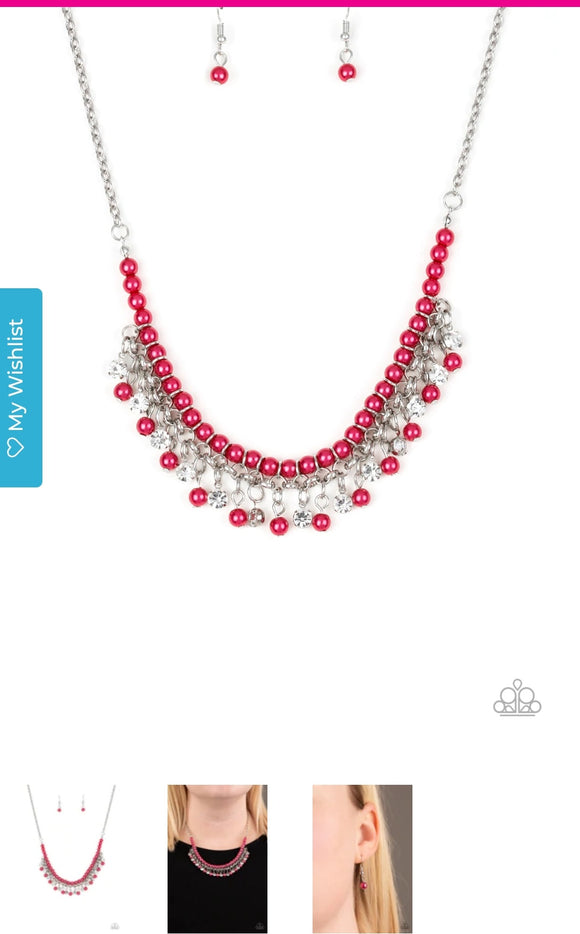 A Touch of Classy Pink Necklace