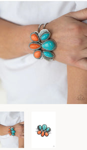 Botanical Badlands Orange Bracelet