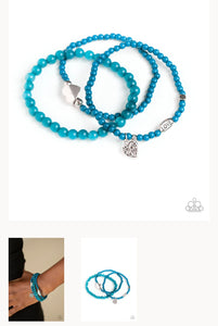 Really Romantic Blue Bracelet