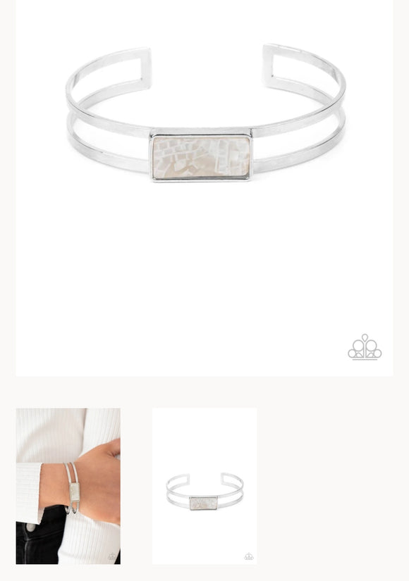 Remarkably Cute And Resolute White Bracelet