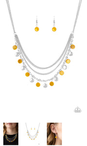 Beach Flavor Yellow Necklace