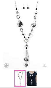 Total Eclipse Of The Heart Silver Necklace