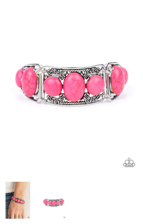 Southern Splendor Pink Bracelet