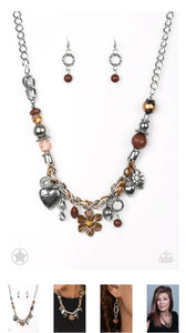 Charmed I Am Sure Brown Necklace