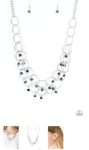 Yacht Tour Blue Necklace