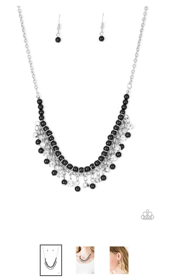 A Touch Of Classy Black Necklace