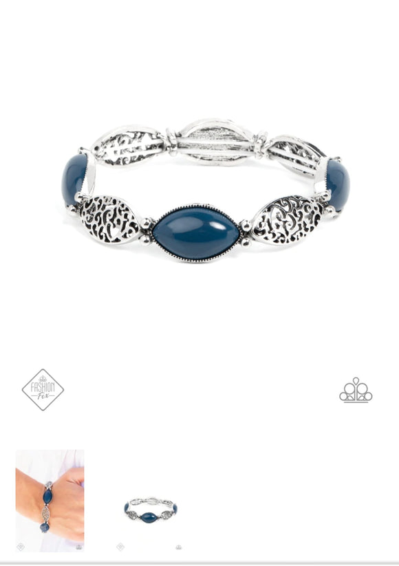 Garden Rendezvous Blue Bracelet