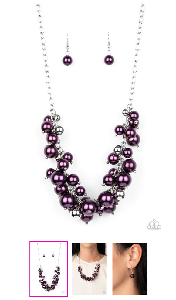 Uptown Upgrade Purple Necklace