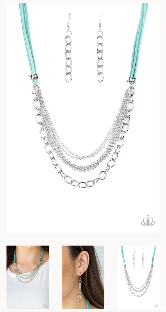 Free Roamer Blue Necklace