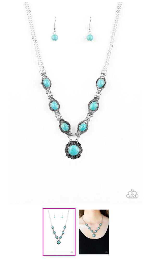 Desert Dreamin Blue Necklace