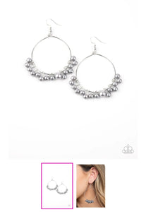 Things Are Looking Upscale Silver Earrings