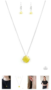 You Glow Girl Yellow Necklace