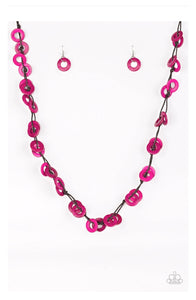 Waikiki Winds Pink Necklace