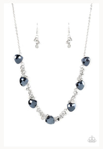 Sassy Super Nova Blue Necklace