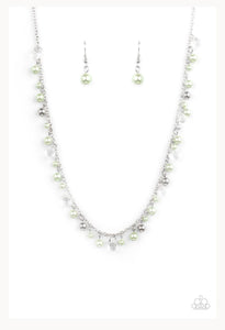 Pearl Essence Green Necklace