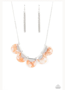 Mermaid Oasis Orange Necklace