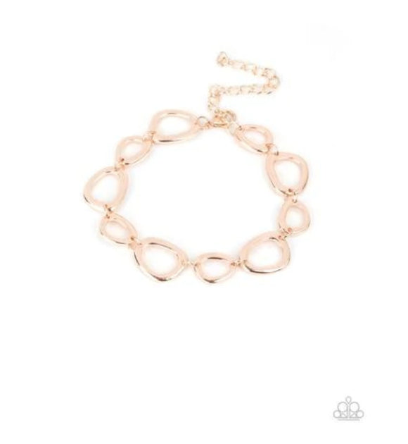 All That Mod Rose Gold Bracelet